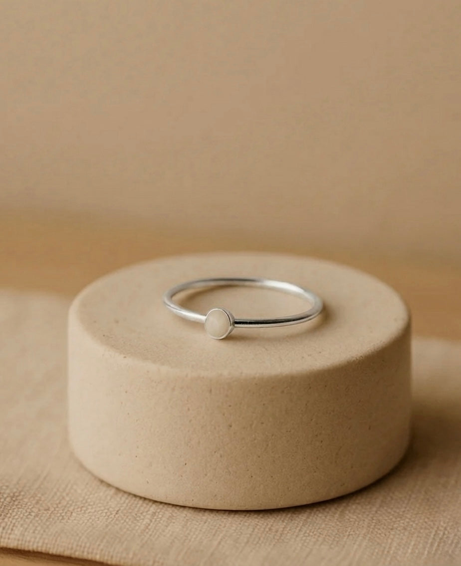 Forever Bond Circle Ring - Sterling Silver